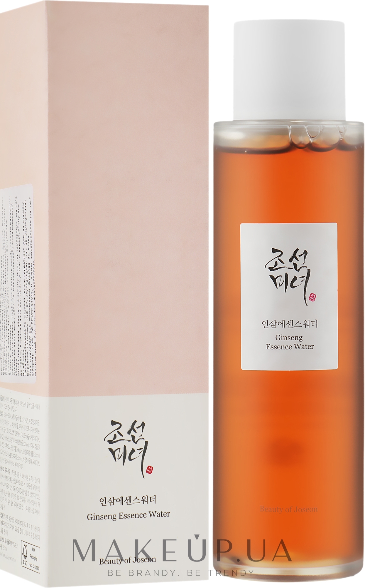 Есенціальний тонер для обличчя з женьшенем - Beauty of Joseon Ginseng Essence Water — фото 150ml