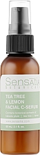 Крем-сироватка для обличчя "Чайне дерево й лимон" - Sensatia Botanicals Tea Tree & Lemon Facial C-Serum — фото N1