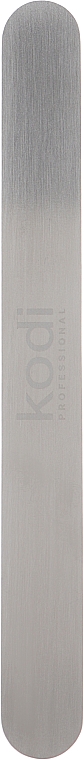 Металлическая основа для пилки "Прямая", серая - Kodi Professional  — фото N1