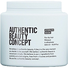 Духи, Парфюмерия, косметика Увлажняющая маска для волос - Authentic Beauty Concept Hydrate Mask