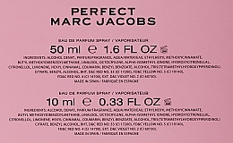 Marc Jacobs Perfect - Набор (edp/50ml + edp/mini/10ml) — фото N3