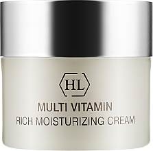 Зволожувальний крем для обличчя - Holy Land Cosmetics Multi Vitamin Rich Moisturizing Cream — фото N1