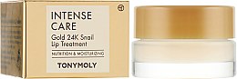 Духи, Парфюмерия, косметика Бальзам для губ - Tony Moly Intense Care Gold 24K Snail Lip Treatment