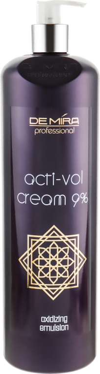 Окислювальна емульсія 9 % - Demira Professional Acti-Vol Cream — фото N8