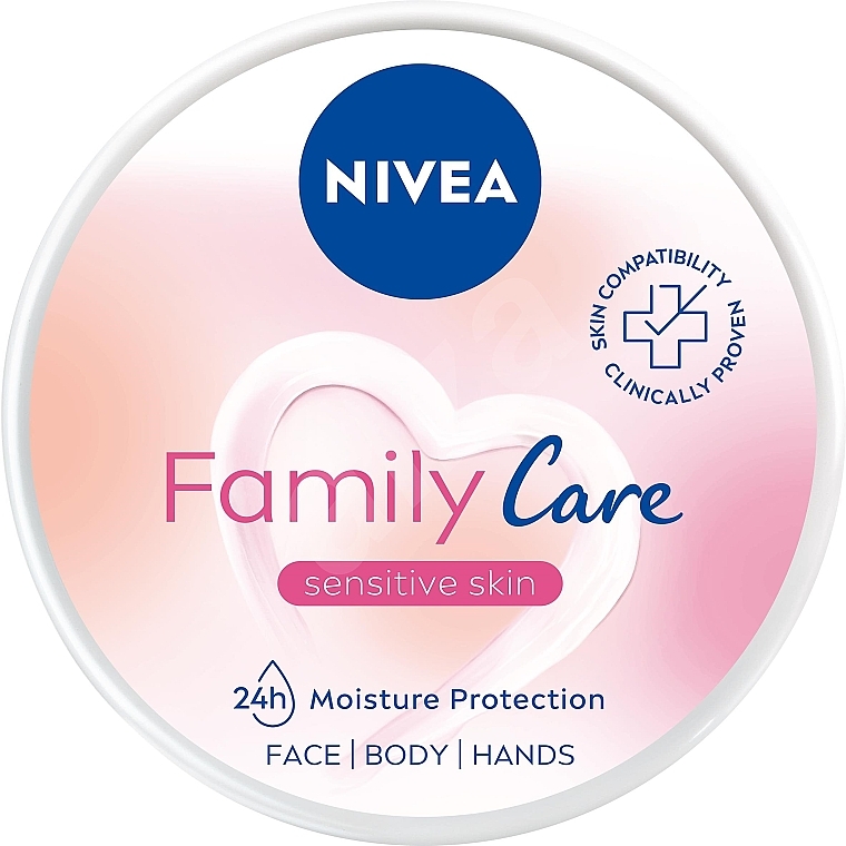 Крем зволожувальний для всієї сім'ї - NIVEA Family Care Hydrating Creme — фото N2