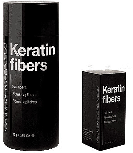 Кератин для волосся, 25 г - The Cosmetic Republic Keratin Fibers — фото N1