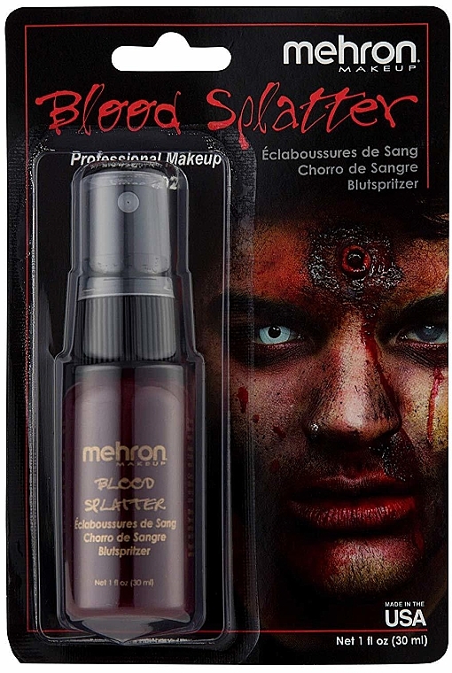 Кровь для брызг - Mehron Blood Splatter Pump Bottle