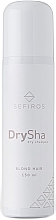 Парфумерія, косметика Сухий шампунь для світлого волосся - Sefiros DrySha