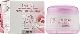Парфумерія, косметика Крем для обличчя - Vip s Prestige Rose & Pearl 24h Moisturizing Cream