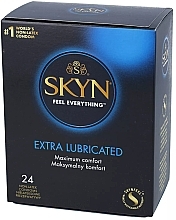 Безлатексные презервативы с дополнительной смазкой, 24 шт - Unimil Skyn Feel Everything Extra Lubricated — фото N1