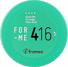 Парфумерія, косметика Віск сильної фіксації для волосся - Framesi For-Me 416 Shape Gloss Me Strongly Fibre Gum Cera