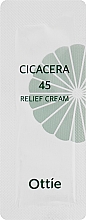 Крем для проблемної шкіри обличчя - Ottie Cicacera 45 Relief Cream (пробник) — фото N1