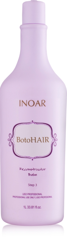 Набор "Ботокс для волос" - Inoar BotoHair (shmp/1000ml + collagen/1000ml + balm/1000ml) — фото N4