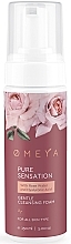 Парфумерія, косметика Пінка для вмивання з трояндовою водою та гіалуроновою кислотою - Omeya Pure Sensation Gentle Cleansing Foam