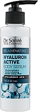 Сироватка для тіла з гіалуроновою кислотою - Dr. Sante Hyaluron Active Rejuvenating Body Serum — фото N1