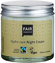 Парфумерія, косметика Нічний крем для обличчя - Fair Squared Hydro Care Night Cream