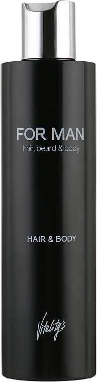 Шампунь-гель для волос и тела - Vitality's For Man Hair & Body Shampoo — фото N1