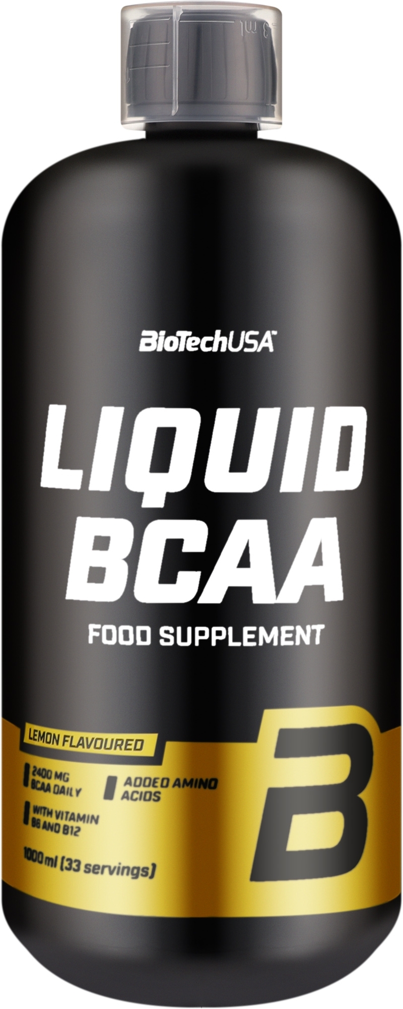 Амінокислота BCAA "Лимон" - BiotechUSA Liquid BCAA Lemon — фото 1000ml