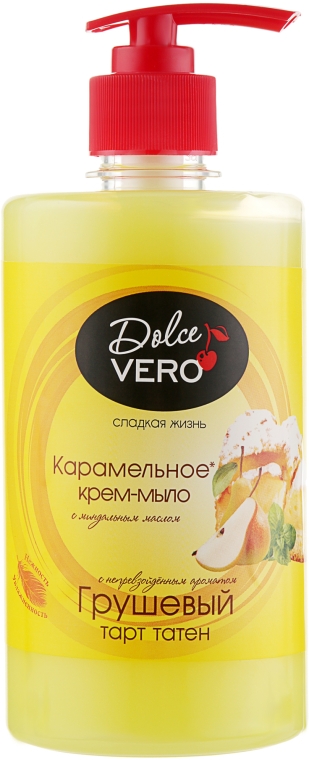 Крем-мыло "Грушевый тарт-татен" - Dolce Vero — фото N1