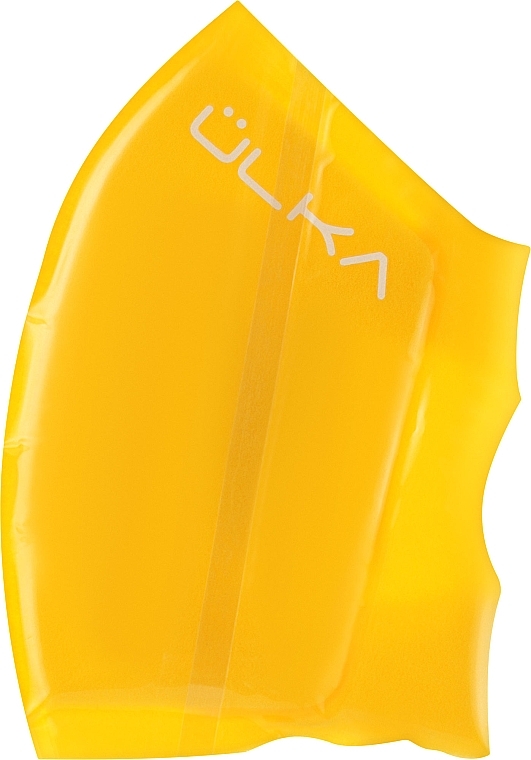 Багаторазова захисна вугільна маска пітта, жовта - Ulka — фото N1