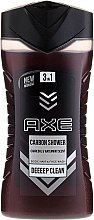 Духи, Парфюмерия, косметика Гель для душа 3в1 - Axe Carbon Shower Gel