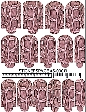 Дизайнерские наклейки для ногтей "Wraps S-00019" - StickersSpace — фото N1