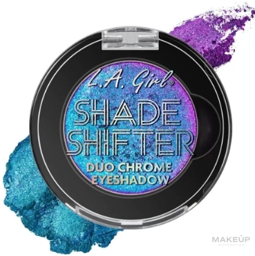 Тіні для повік - L.A. Girl Shade Shifter Duo Chrome Eyeshadow — фото GES245 - Topaz