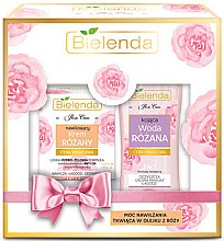 Духи, Парфюмерия, косметика Набор - Bielenda Rose Care Set (cr/50ml + micel/water/200ml)