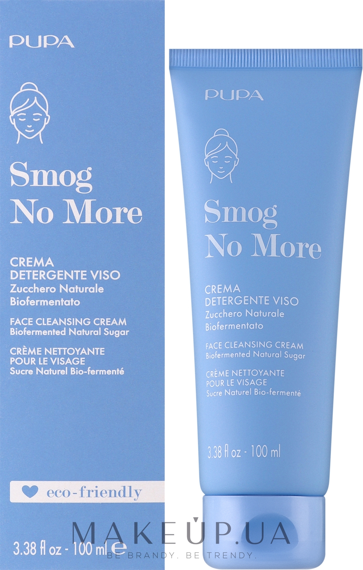 Очищувальний крем для обличчя - Pupa Smog No More Face Cleansing Cream — фото 100ml