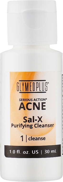 Гелевий очищувальний засіб з саліциловою кислотою - GlyMed Plus Sal-X Purifying Cleanser