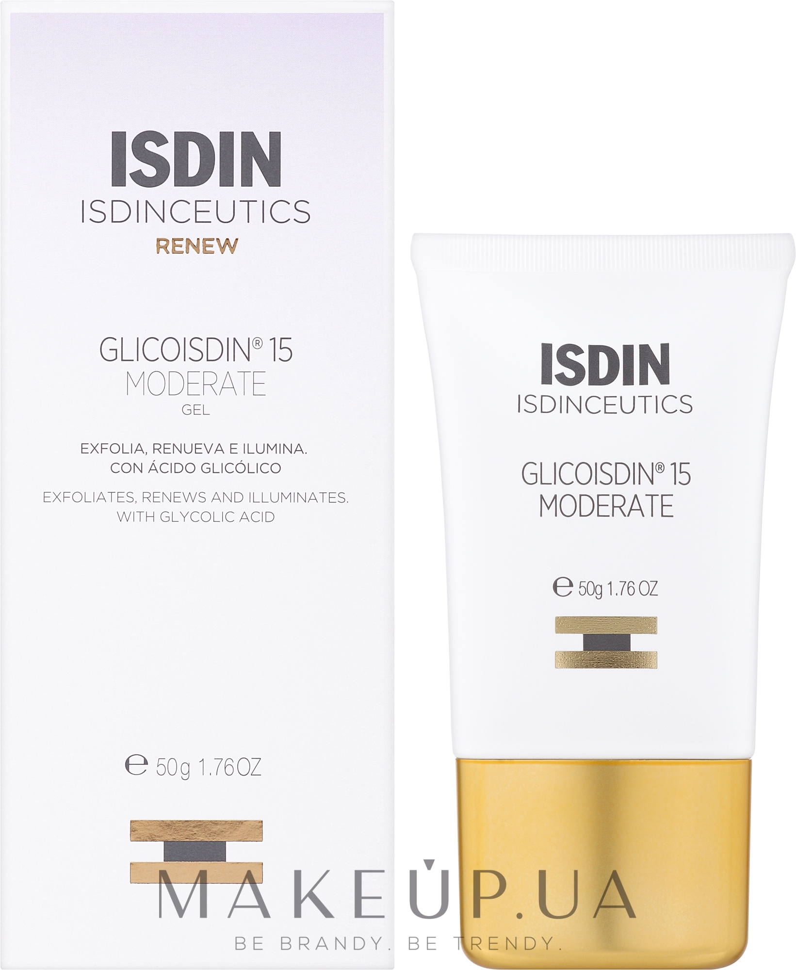 Гель для лица с эффектом пилинга 15 % - Isdin Isdinceutics 15 Moderate Peeling Effect Face Gel — фото 50ml