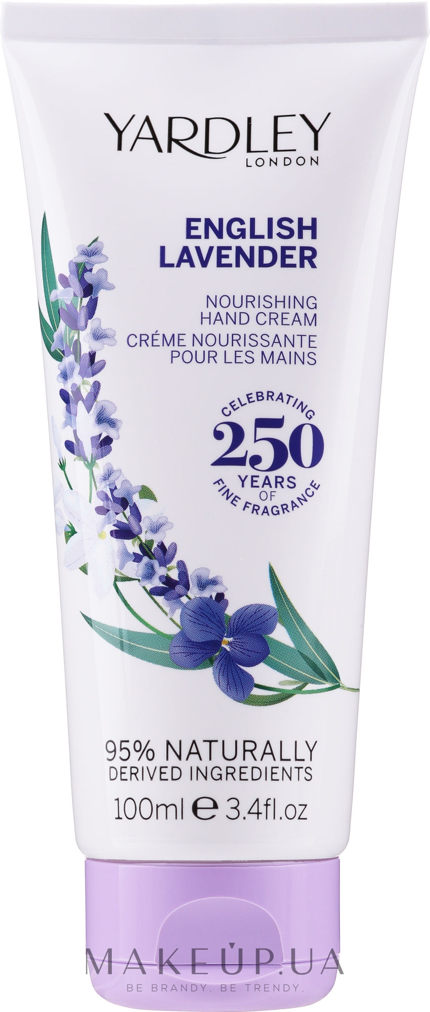Крем для рук - Yardley English Lavender Nourishing Hand Cream — фото 100ml