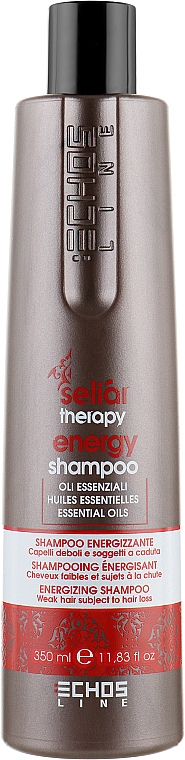 Енергетичний шампунь проти випадіння волосся - Echosline Seliar Therapy Energy Shampoo