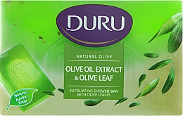Мило "Екстракт оливкової олії й листя оливи" - Duru Natural Soap — фото N1