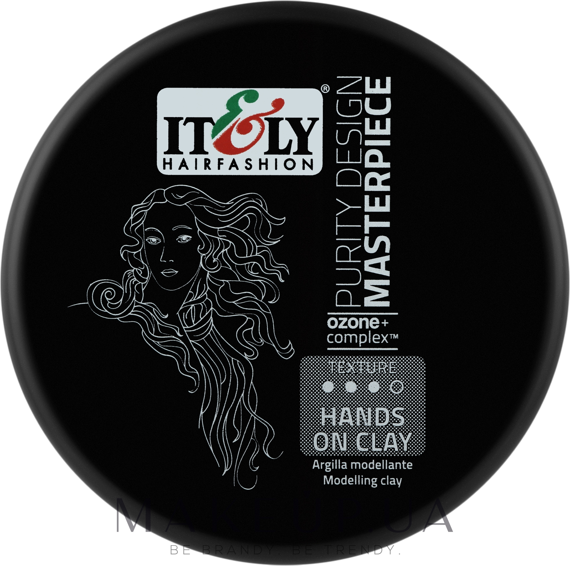Паста-глина для волосся - Itely Hairfashion Design Masterpiece Hands On Clay — фото 100ml