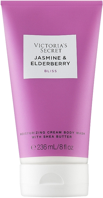 Крем для душа - Victoria's Secret Jasmine &_Elderberry Blis Cream Body Wash — фото N1