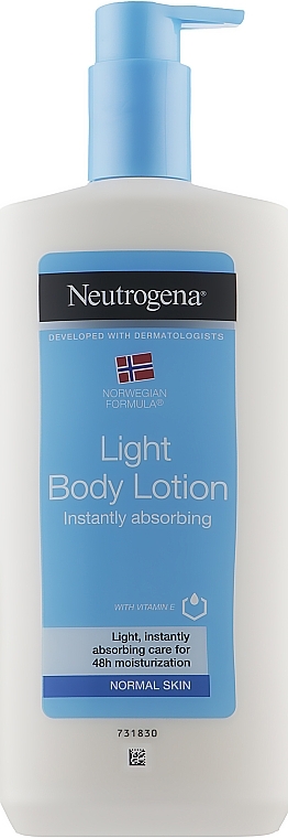 УЦЕНКА Лосьон для тела "Глубокое увлажнение" для нормальной кожи - Neutrogena Norwegian Formula Light Body Lotion * — фото N1