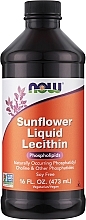 Духи, Парфюмерия, косметика Лецитин подсолнечный - Now Foods Sunflower Liquid Lecithin