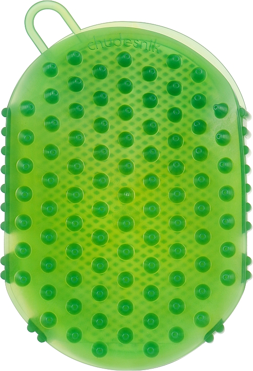 Массажер силиконовый "Варюша", зеленый - Chudesnik — фото N1