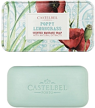 Парфумерія, косметика Мило - Castelbel Smoothies Poppy Lemongrass Soap