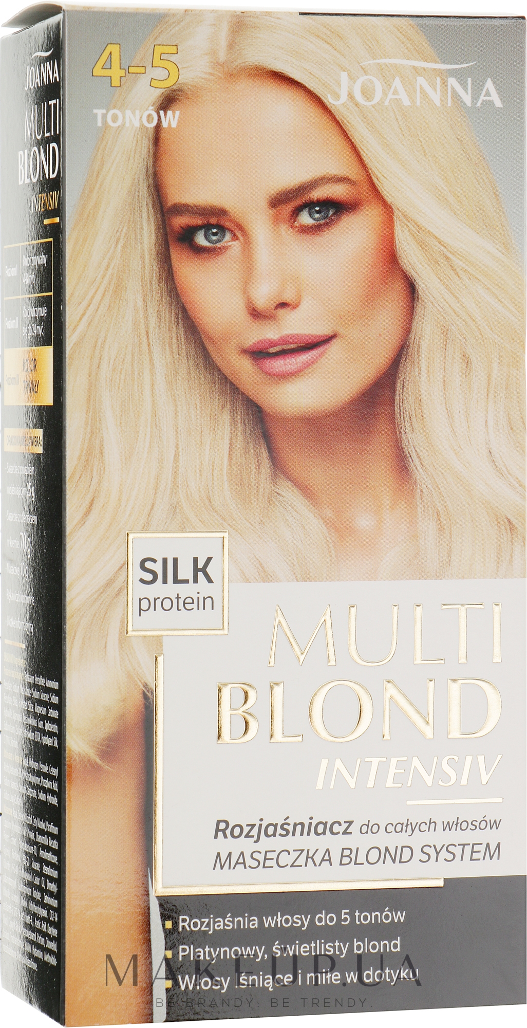 Осветлитель для волос - Joanna Multi Blond 4-5 Tones — фото 70g