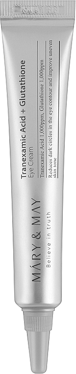 УЦЕНКА Крем для кожи вокруг глаз - Mary & May Tranexamic Acid + Glutathion Eye Cream (мини) * — фото N1