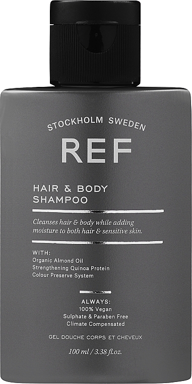 Шампунь для тіла та волосся, рН 7.0 - REF Hair & Body Shampoo — фото N1