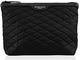 Косметичка - Gillian Jones Cosmetic Bag Quiltet Nylon Black — фото N1