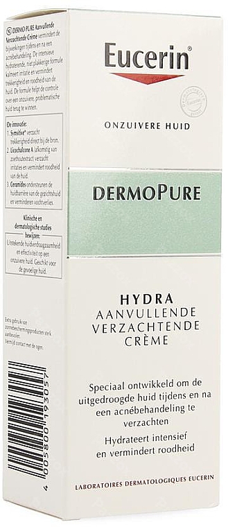 Успокаивающий крем для лица - Eucerin DermoPure Hydra Soothing Compensating Cream — фото N4