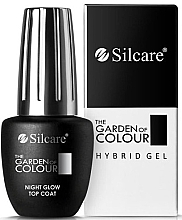 Парфумерія, косметика Топ для гель-лаку - Silcare The Garden of Colour Night Glow Top Coat