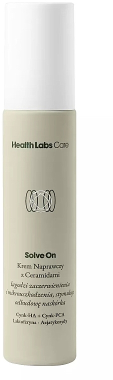 Восстанавливающий крем с керамидами - HealthLabs Care Solve On — фото N1