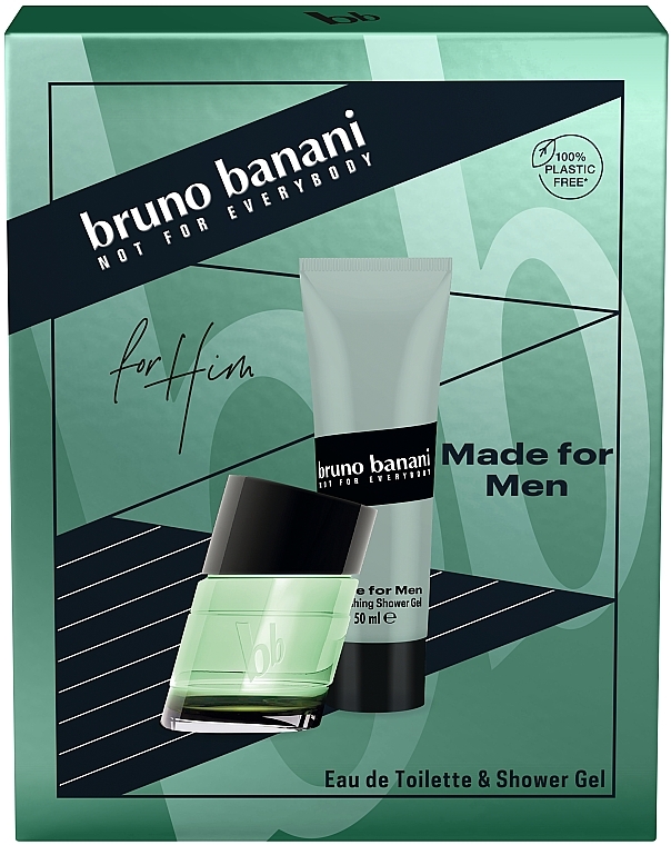 Bruno Bananii Made For Men - Набір (edt/30ml + sh/gel/50ml) — фото N2