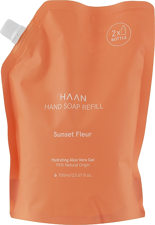 Рідке мило для рук - HAAN Hand Soap Sunset Fleur (змінний блок) — фото N2