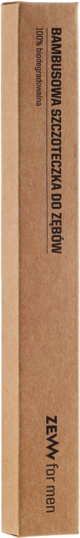 Зубна щітка бамбукова - Zew For Men Bamboo Toothbrush — фото N2